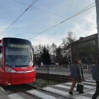 Photo taken at Molecova (tram, bus, trolleybus) by Kubes on 4/4/2018