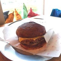 Photo taken at Moo Moo Burgers by Alex on 10/15/2019