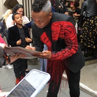 Photo taken at Kinky Boots at the Al Hirschfeld Theatre by Andrea M. on 4/8/2019