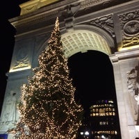 Photo taken at Washington Square Park by Andrea M. on 12/14/2014