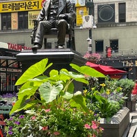 Photo taken at Greeley Square by Andrea M. on 6/25/2023