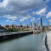 Photo taken at Gowanus Canal by Andrea M. on 6/17/2022