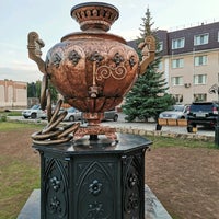 Photo taken at Памятник самовару by Max on 8/12/2020