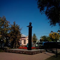 Photo taken at Памятник Ф.Э. Дзержинскому by Max on 9/24/2014