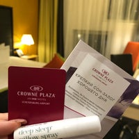 Photo taken at Crowne Plaza by Светлана Г. on 1/4/2020