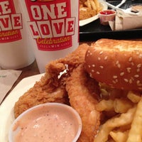 Photo taken at Raising Cane&amp;#39;s Chicken Fingers by Barbara H. on 5/12/2013