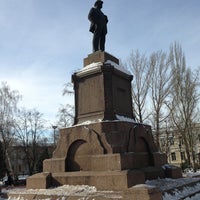 Photo taken at Памятник В.И. Ленину by Ильдар К. on 2/17/2013