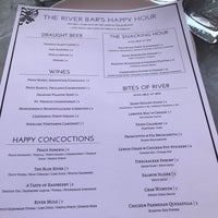 Photo taken at River: A Waterfront Restaurant &amp;amp; Bar by Jon T. on 7/4/2019