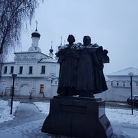 Photo taken at Памятник Петру и Февронии by Natalya K. on 11/22/2017