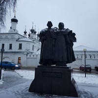 Photo taken at Памятник Петру и Февронии by Natalya K. on 11/23/2017