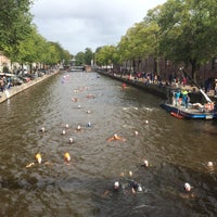 Photo taken at Amsterdam City Swim by Marlies D. on 9/6/2015