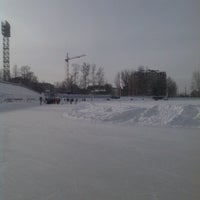 Photo taken at Стадион Кстово by Олег К. on 1/27/2013