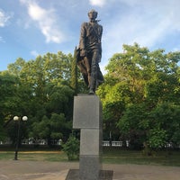 Photo taken at Памятник Островскому by Anya K. on 6/19/2018