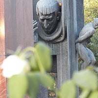 Photo taken at Charents Monument | Չարենցի արձան by Andranik G. on 1/29/2013