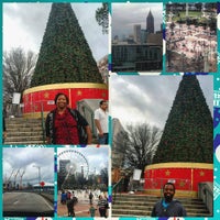Photo taken at Centennial Olympic Park Dr. by Alex-Arthur W. on 12/25/2015