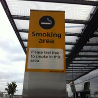 Photo taken at Smoking Area by Ldn S. on 6/9/2013