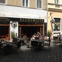 Photo taken at Alchymista restaurant by Александр Х. on 5/5/2013