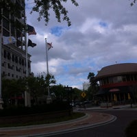 Photo taken at Five Points Flagpole by Rob S. on 3/3/2013