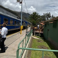 Photo taken at PeruRail - Ollantaytambo Station by Melike Ö. on 2/2/2024