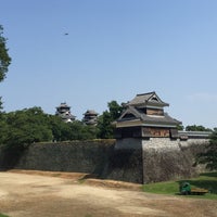 Photo taken at Kumamoto Castle by Andrew L. on 8/4/2015