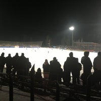 Photo taken at ДЮСШ Стадион «Рекорд» by Артем А. on 2/13/2013