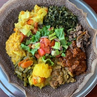 Photo taken at Enat Ethiopian by Vicki Y. on 6/1/2019