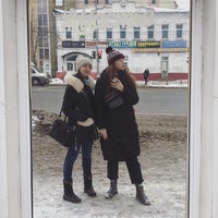 Photo taken at Площадь Пушкина by Kristina on 1/29/2020