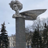 Photo taken at Монумент «Молодым революционеркам текстильного края» by Kristina on 1/26/2020
