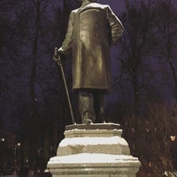 Photo taken at Памятник Д.Г. Бурылину by Kristina on 1/29/2020