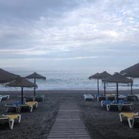 Photo taken at Playa de Torre del Mar by Jander N. on 6/7/2023