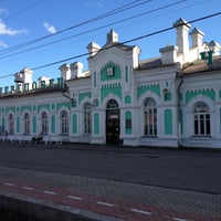 Photo taken at Ж/д вокзал Череповец-1 by Ilya T. on 5/1/2013