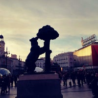 Photo taken at Puerta del Sol by Constantine on 1/22/2017