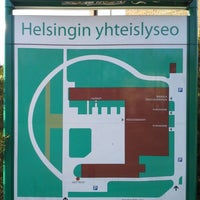 Photo taken at Helsingin yhteislyseo by Ilja P. on 4/18/2014