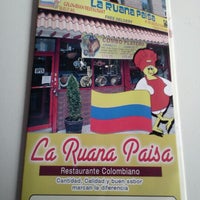 Photo taken at La Ruana Paisa Colombian Restaurant by Juan D. on 1/23/2013