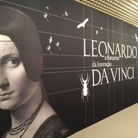 Photo taken at Leonardo da Vinci - A Natureza da Invenção by Talita B. on 2/19/2015
