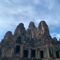 Photo taken at Angkor Thom by Ty L. on 5/7/2022