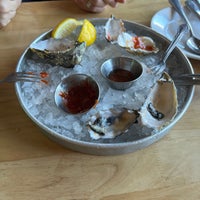 Photo taken at Mission Street Oyster Bar by Brandi O. on 8/26/2023