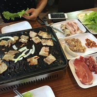Photo taken at Korean Fusion BBQ by Chanel W. on 1/28/2015