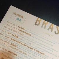 Photo taken at Brass Union by Brian C. on 10/8/2017