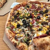 Photo taken at Domino&amp;#39;s Pizza by Ceren S. on 4/6/2018