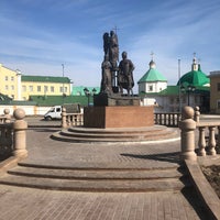 Photo taken at Памятник Святым Петру и Февронии Муромским by Павел Г. on 3/28/2020