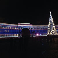Photo taken at Palace Square by Yana A. on 12/26/2015