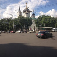 Photo taken at Остановка «Манежная» by Ann👅 on 7/9/2013