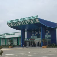 Photo taken at Grozny International Airport (GRV) by maryinskiy on 8/16/2021