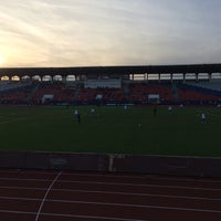 Photo taken at Стадион «Старт» by maryinskiy on 10/2/2016