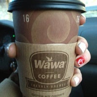 Photo taken at Wawa by Andrea F. on 2/10/2013