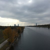 Photo taken at Jedleseer Brücke by Marina W. on 10/26/2016