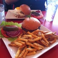 Photo taken at 5 Boro Burger by Lauren F. on 5/27/2013