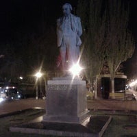 Photo taken at Monument to Avetik Isahakyan by Edward S. on 4/16/2012