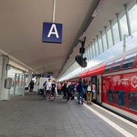 Photo taken at Münster (Westf) Hauptbahnhof by Menno J. on 6/9/2022